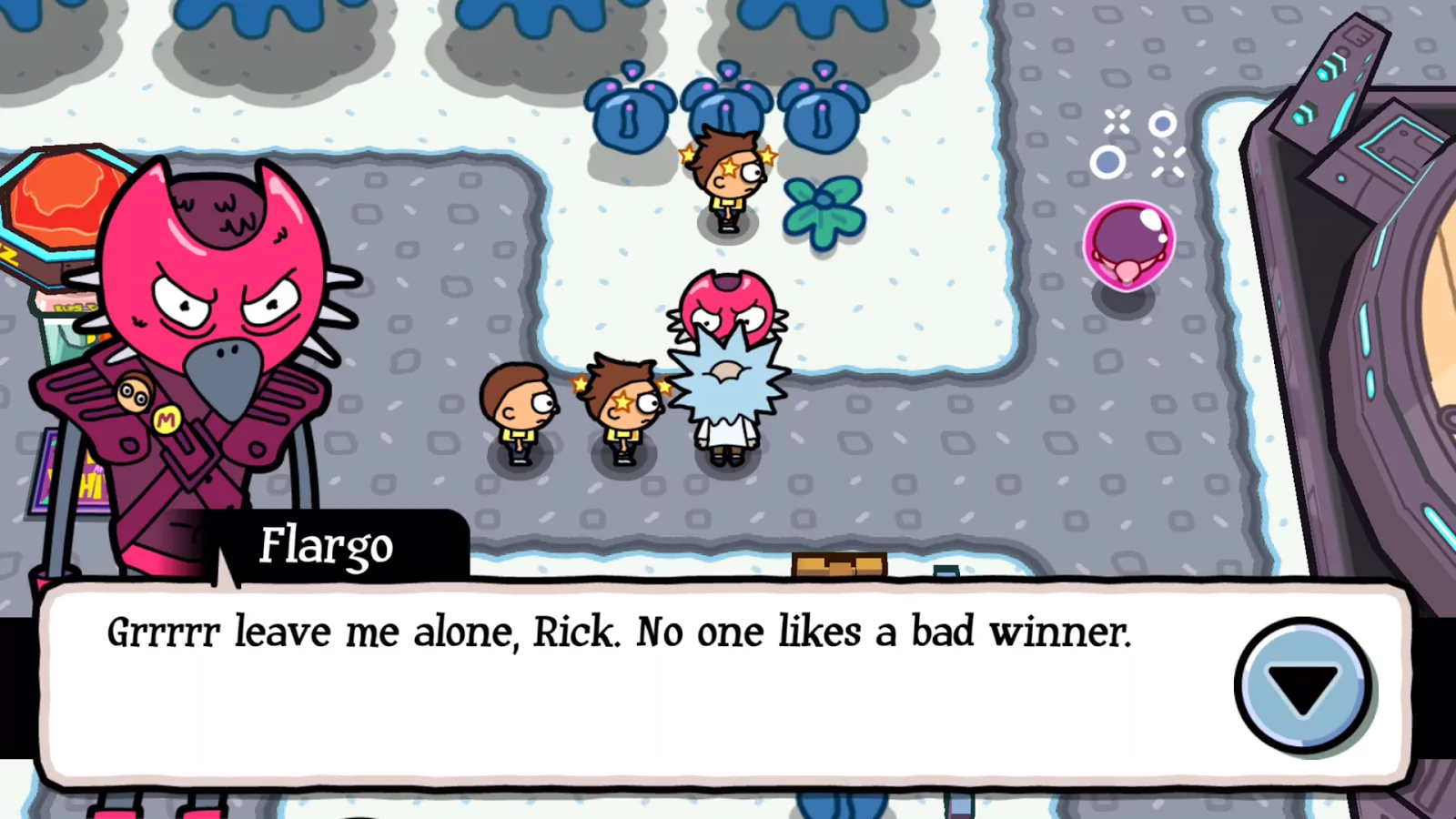 Pocket Mortys скриншот